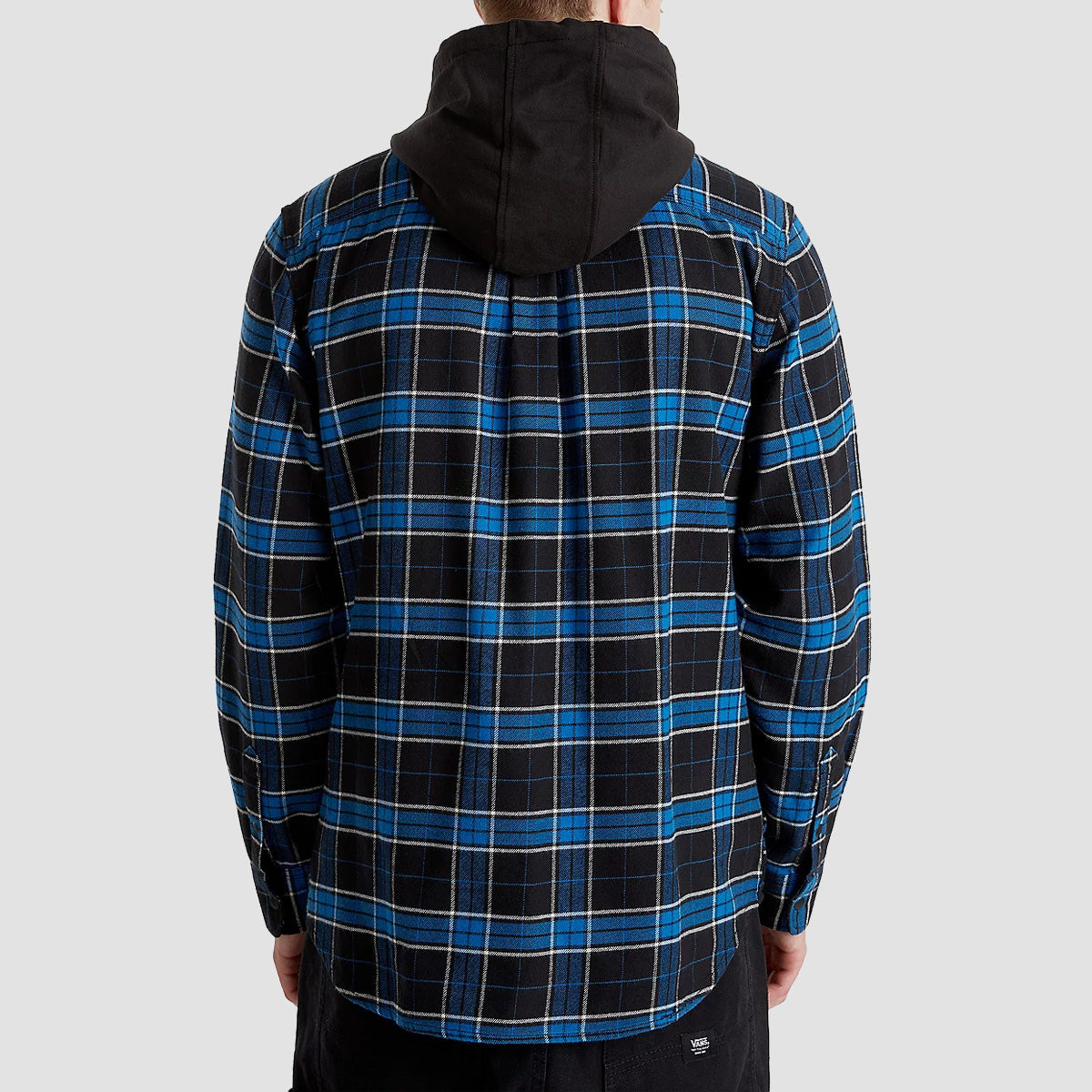 Vans Parkway II Hooded Longsleeve Shirt Black/True Blue