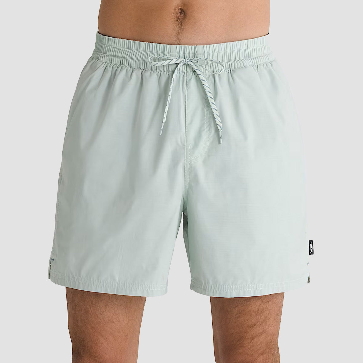 Vans Primary Solid Elastic 17" Boardshorts Pale Aqua