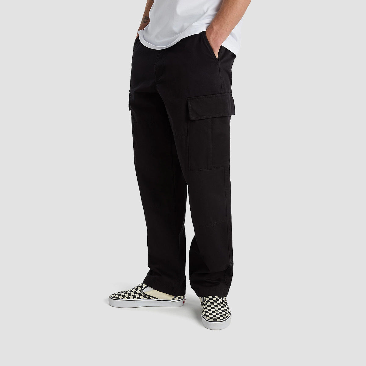 Vans Service Cargo Loose Tapered Pants Black