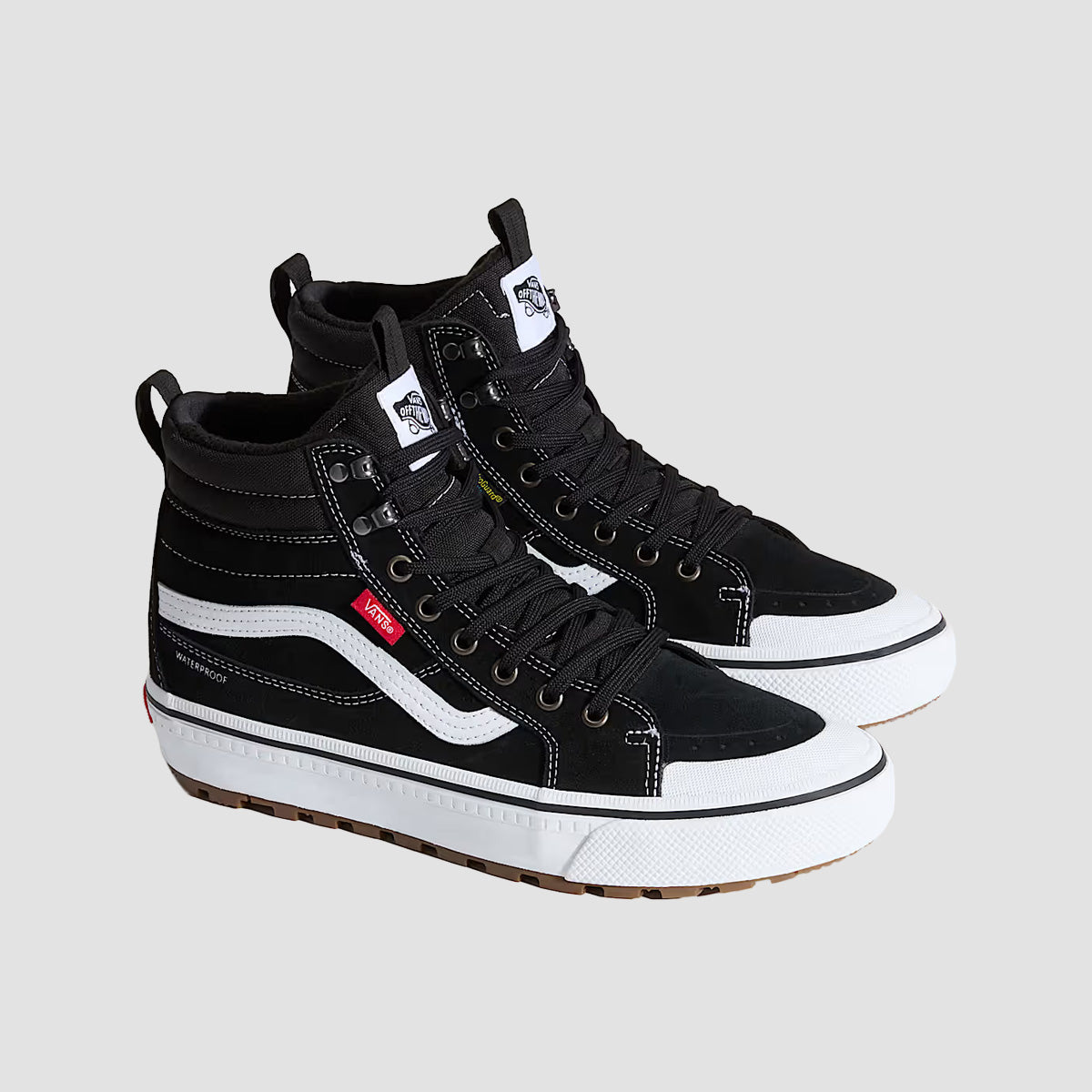 Vans Sk8-Hi Waterproof Insulated MTE High Top Shoes - Black/White