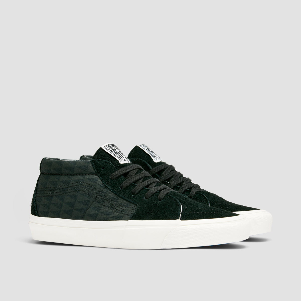 Vans SK8-Mid 83 DX Mid Top Shoes - Pilgrim Pirate Black/Cloud Dancer