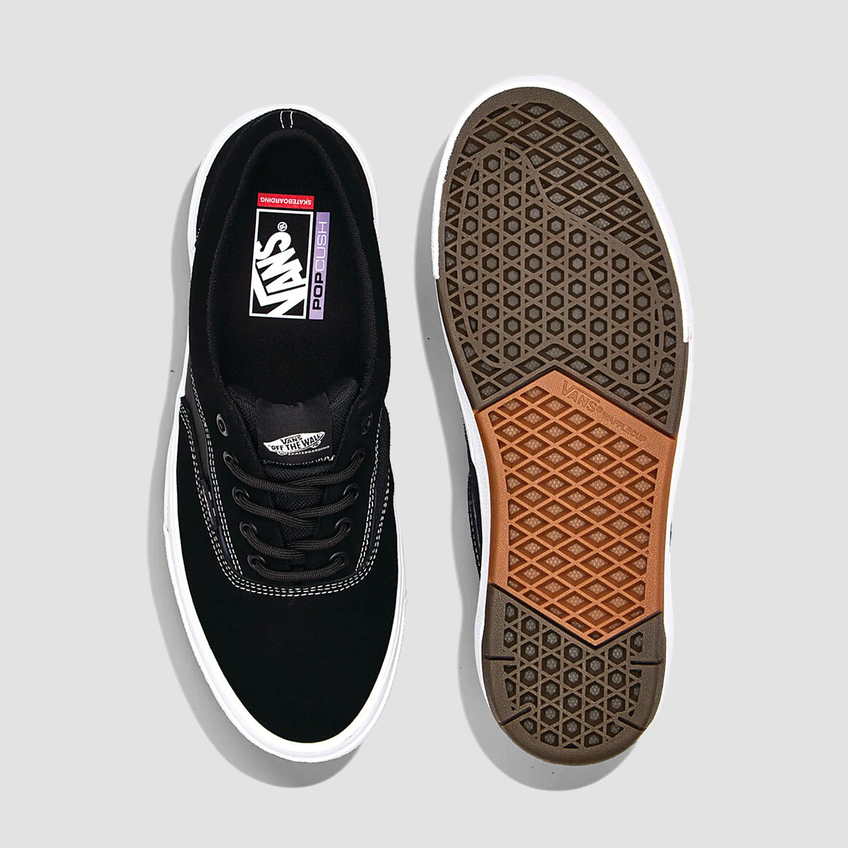 Vans Skate Era Wafflecup Shoes - Black/White