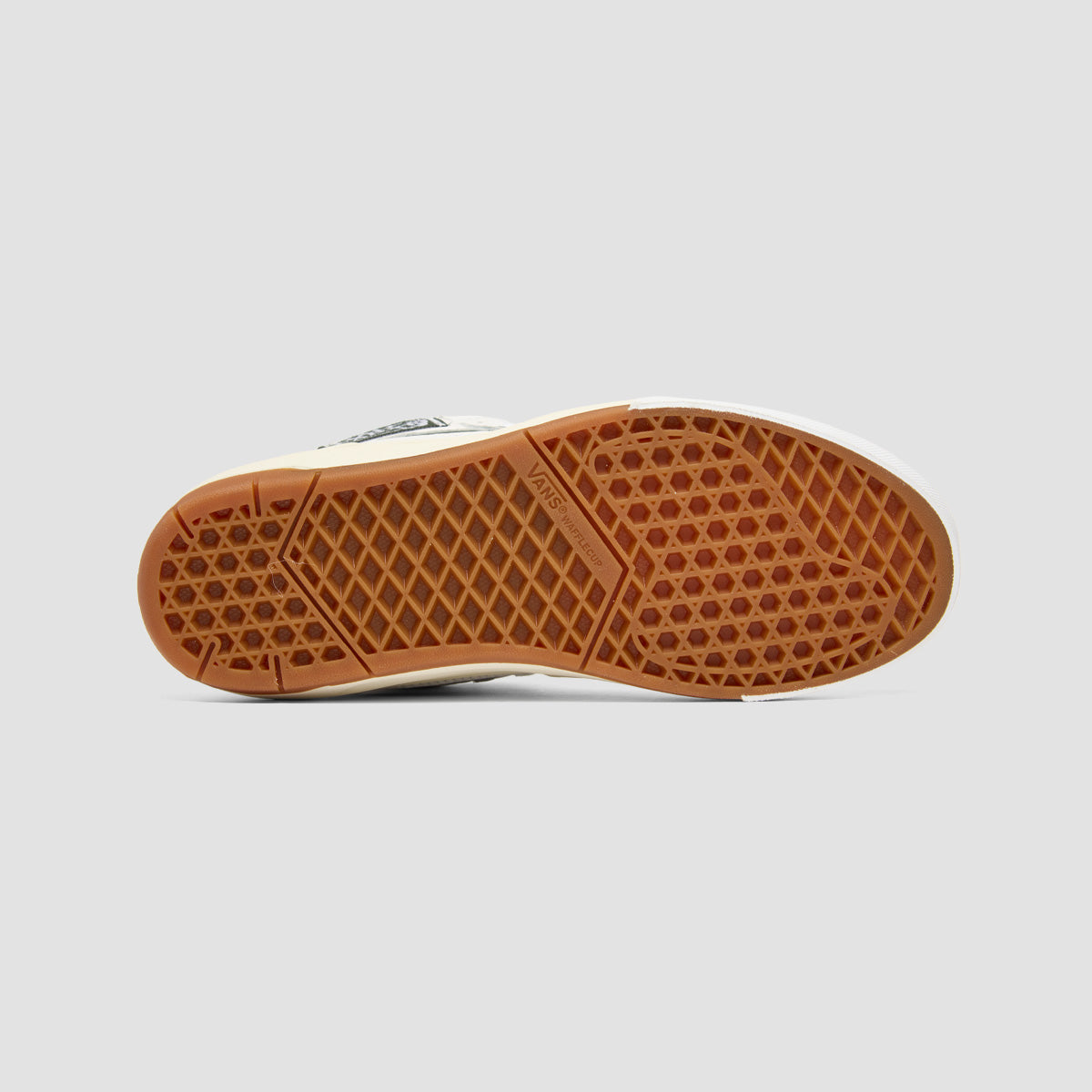 Vans Skate Half Cab Wafflecup Shoes - Una White/Gum