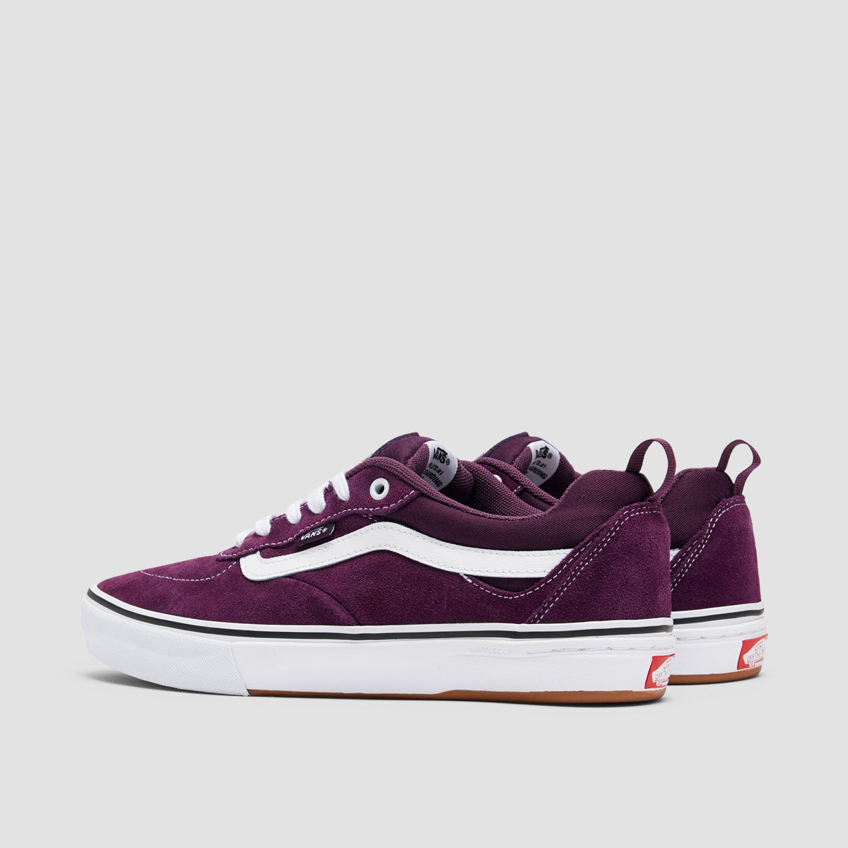 Vans Skate Kyle Walker Shoes - Blackberry Wine/True White