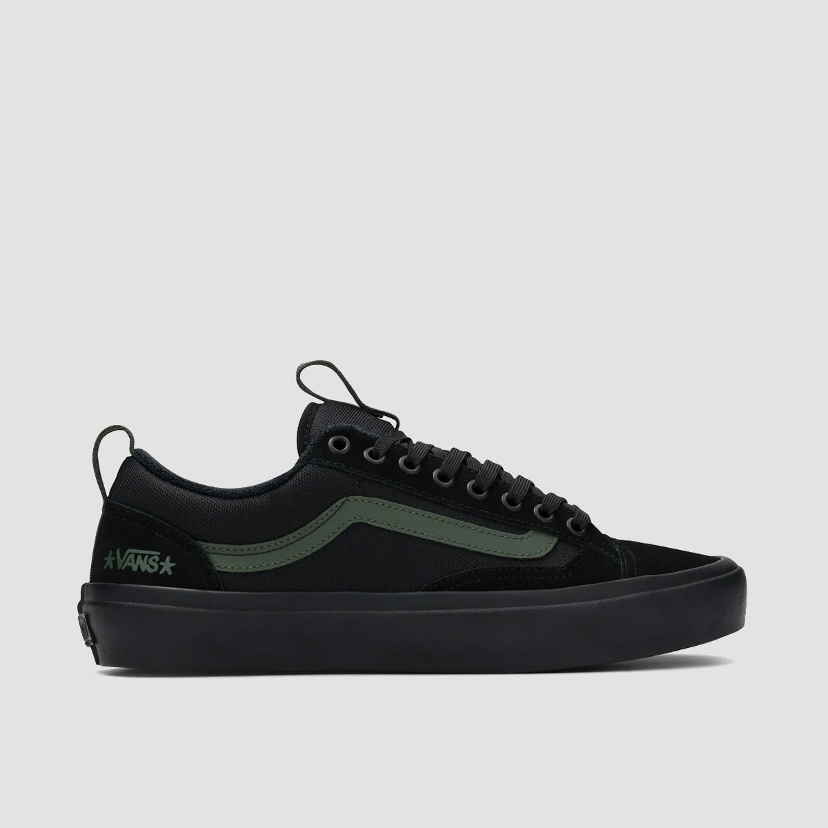Vans Skate Old Skool 36 + Shoes - Atiba Black/Dark Green