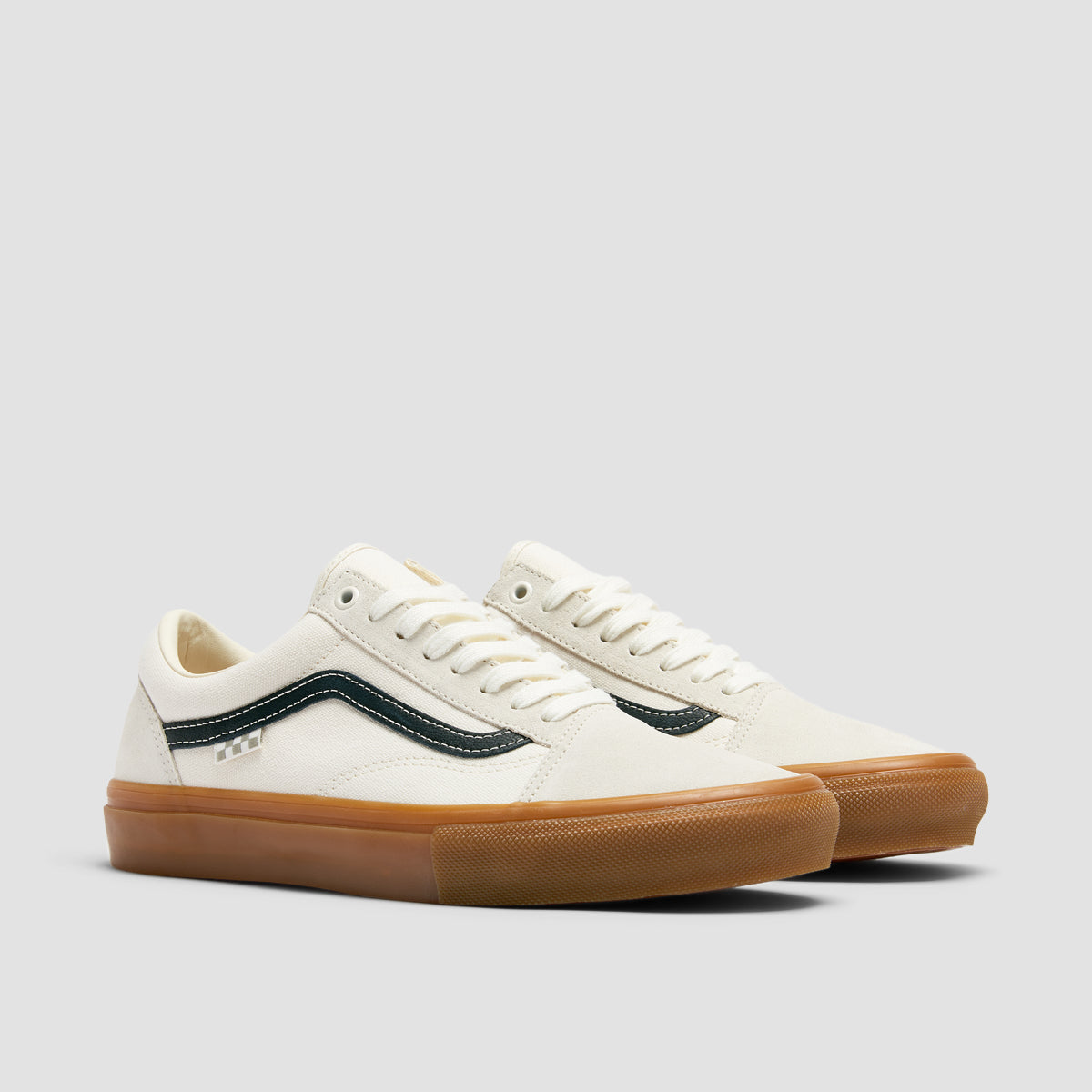 Vans Skate Old Skool Shoes - Marshmallow/Gum