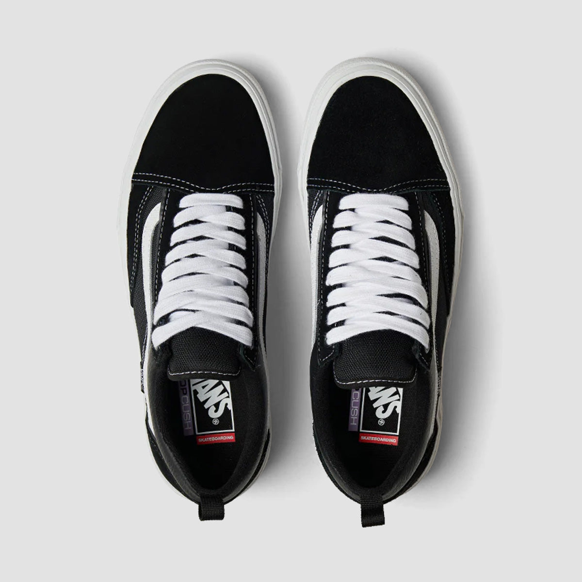Vans Skate Old Skool Wafflecup Shoes - Black/White