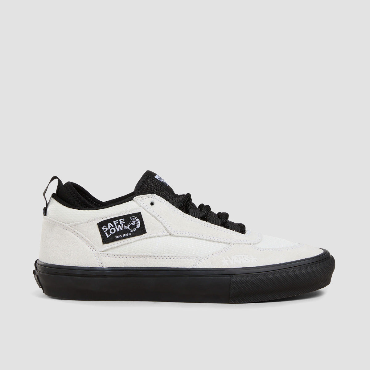 Vans Skate Safe Low Shoes - Atiba Bone White/Black