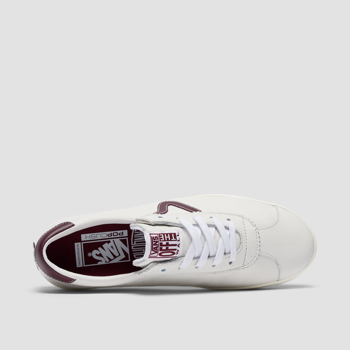 Vans running 2024 shoes burgundy