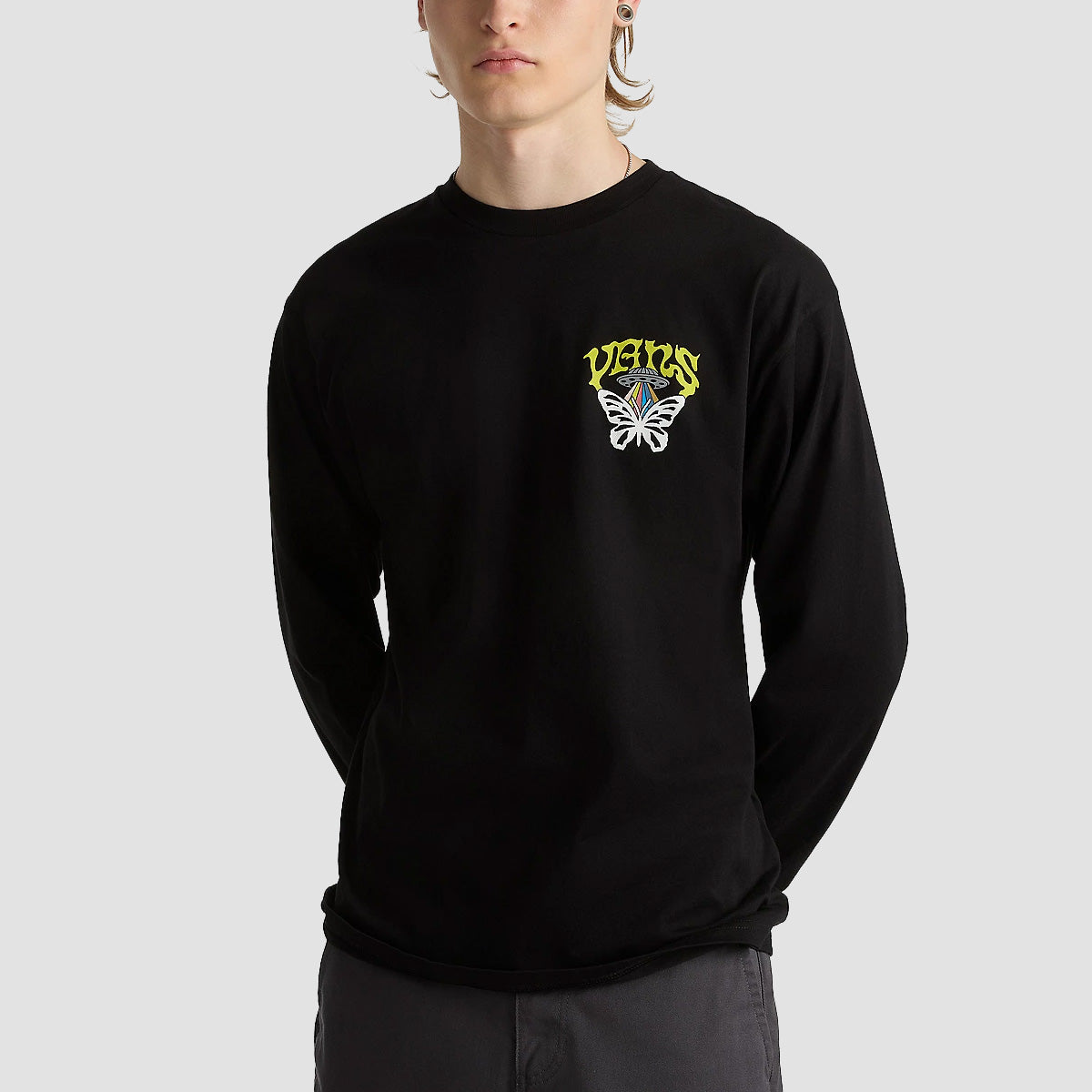 Vans Skull Sauce Longsleeve T-Shirt Black