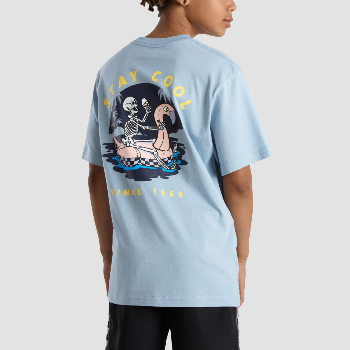 Vans Stay Cool T-Shirt Dusty Blue - Kids