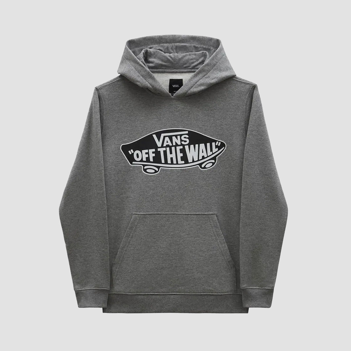 Vans Style 76 Pullover Hoodie Cement Heather - Kids