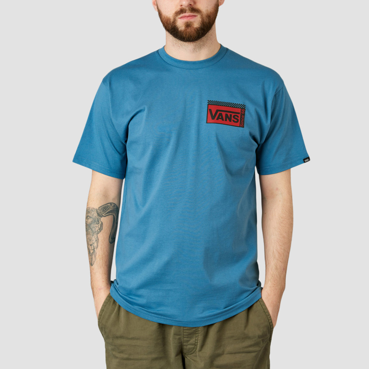 Vans Tech Box T-Shirt Copen Blue