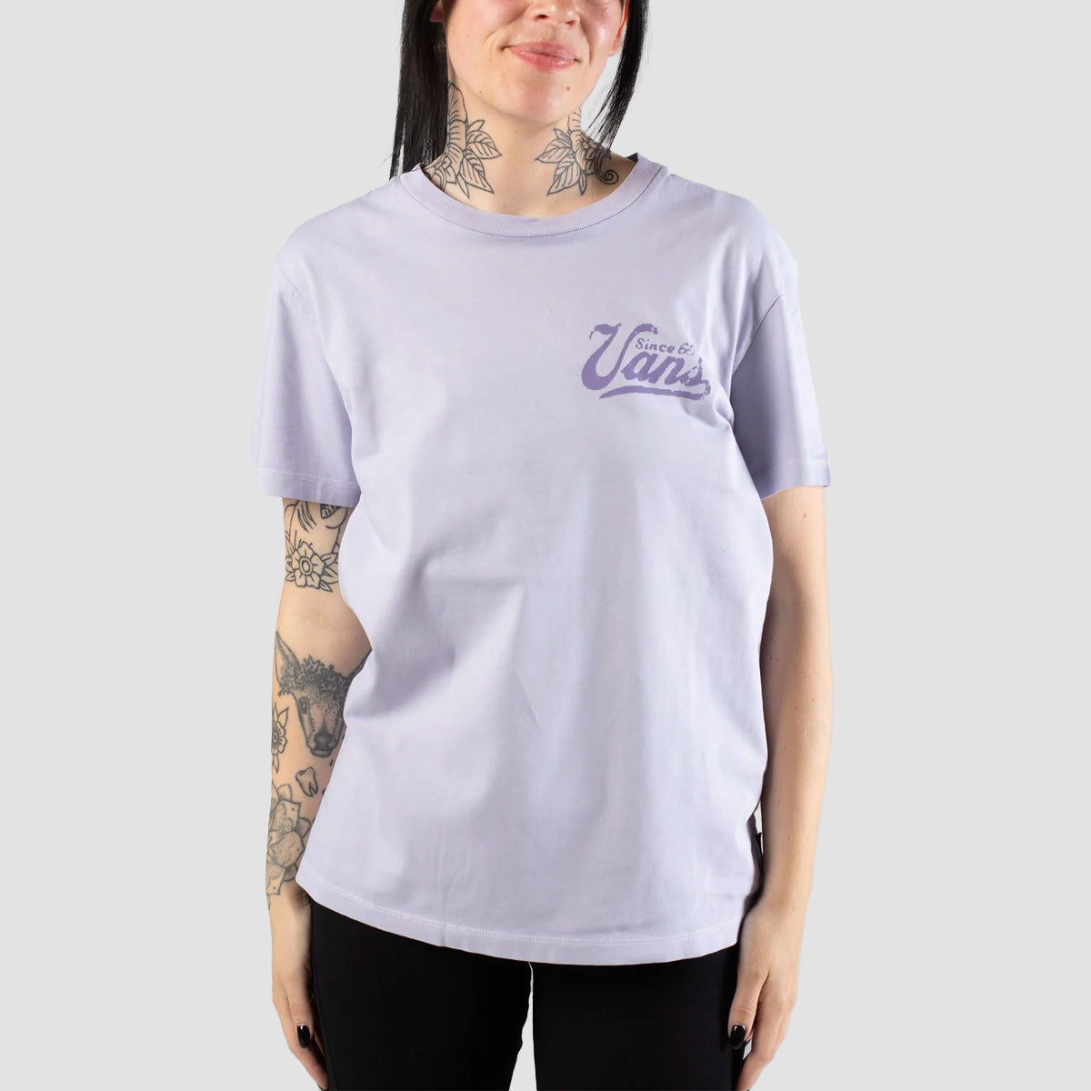 Vans Waffle Stomp Bff T-Shirt Evening Haze - Womens