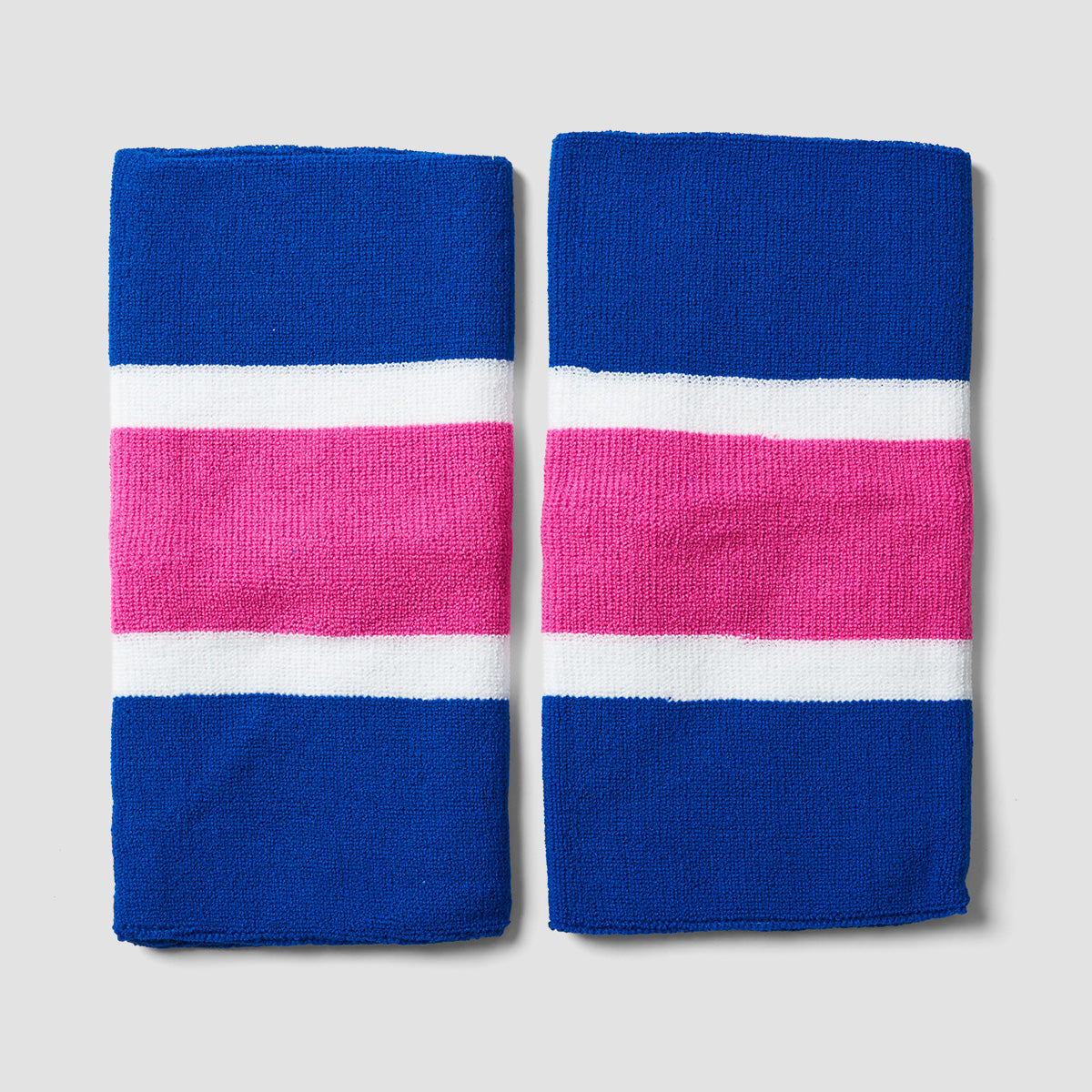 Ventronic Puffers Skate Hockey Socks Leg Warmers Blue/Pink/White