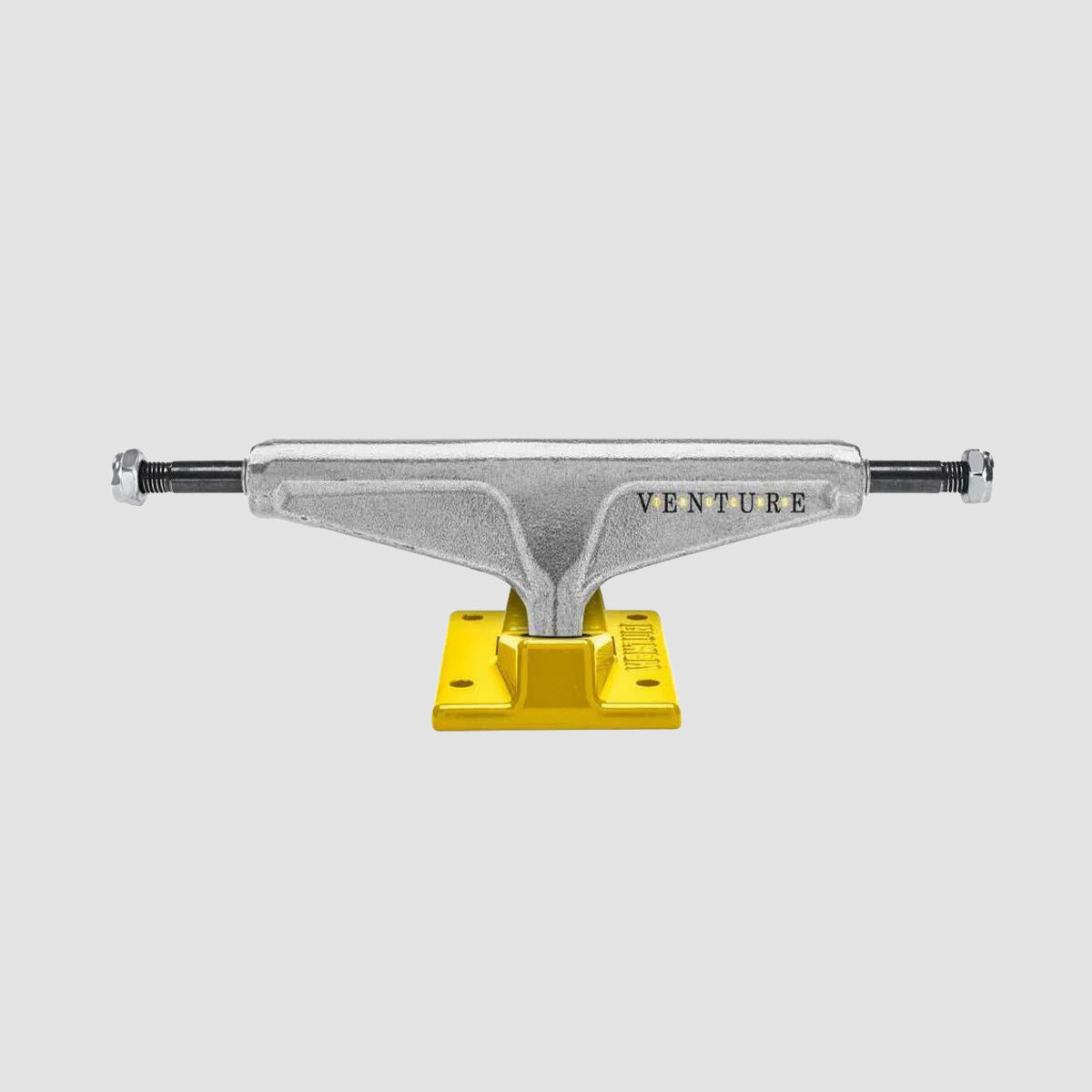 Venture 5.0 Hi OG Dots Skateboard Trucks 1 Pair Polished/Yellow - 7.62"