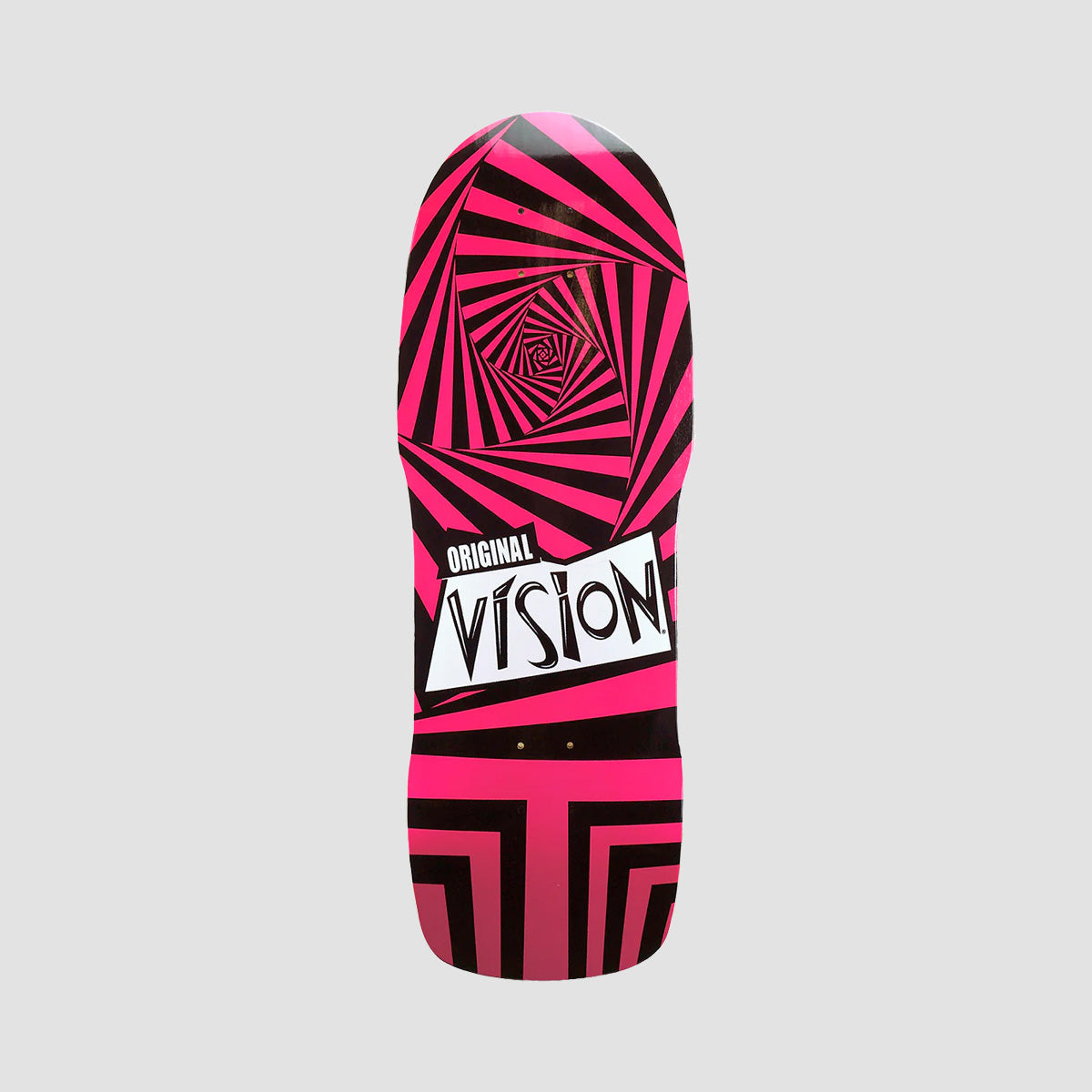 Vision Original Modern Concave Skateboard Deck Pink/Black - 10"