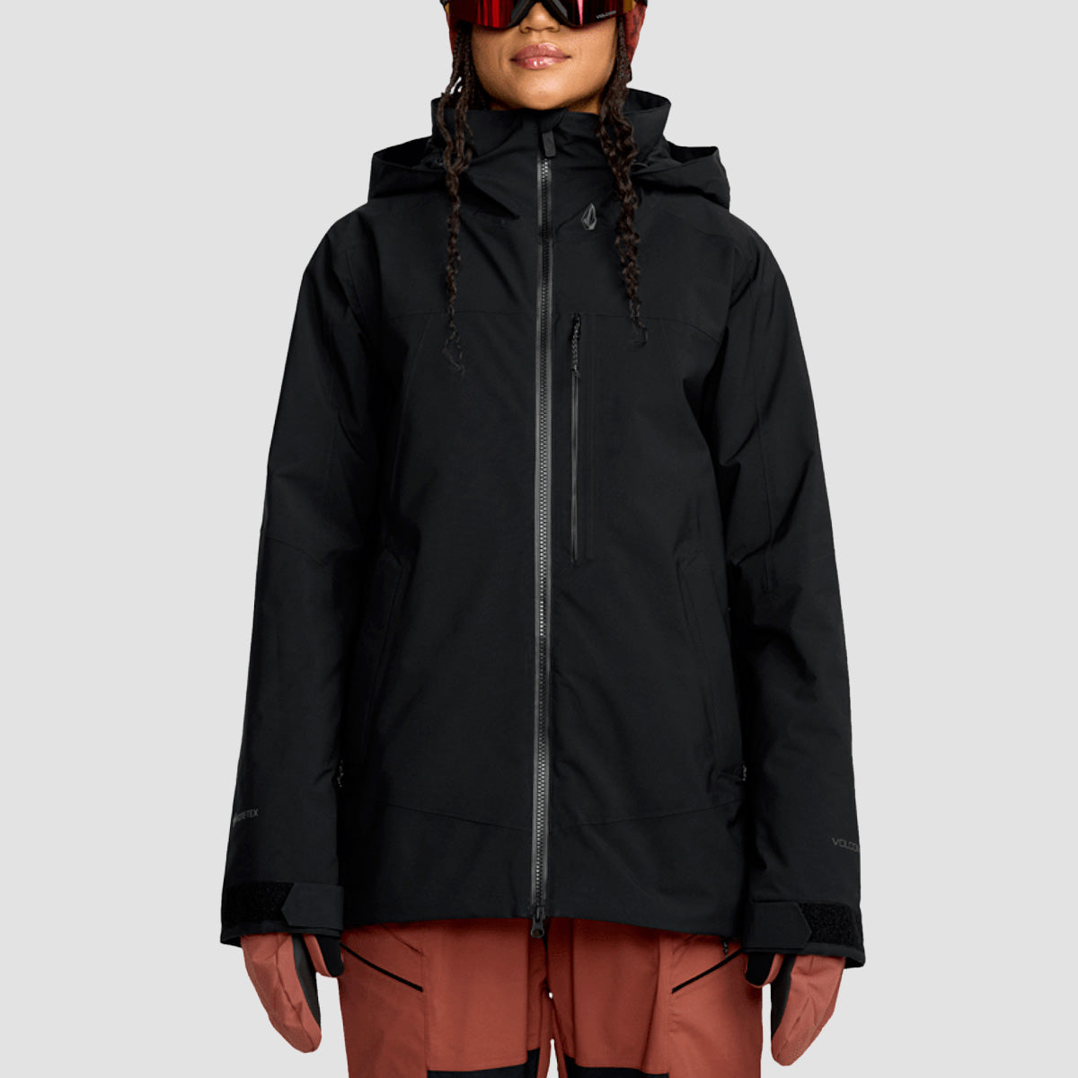 Volcom 3D Stretch Gore-Tex Snow Jacket Black - Womens