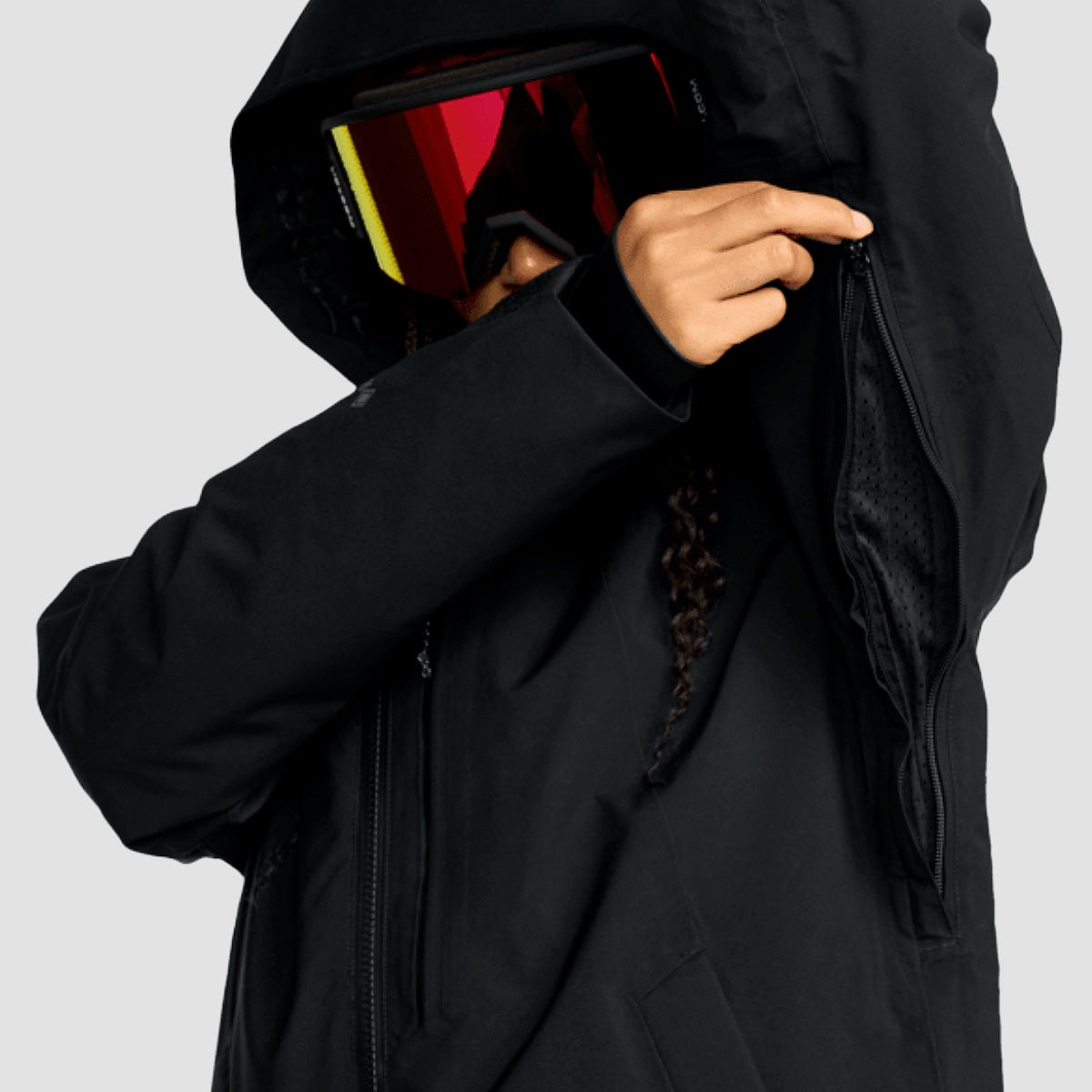 Volcom 3D Stretch Gore-Tex Snow Jacket Black - Womens
