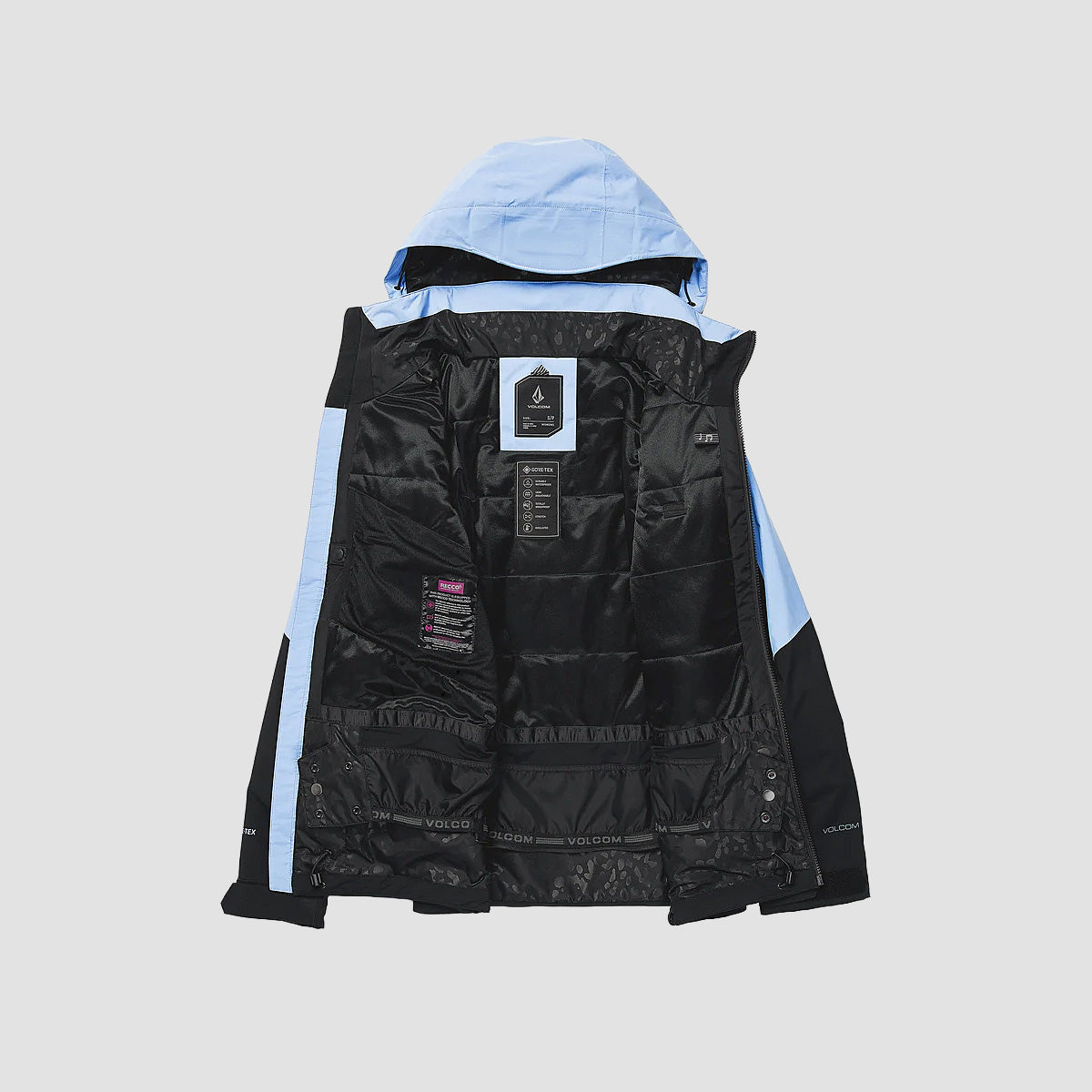 Volcom 3D Stretch Gore-Tex Snow Jacket Crystal Blue - Womens