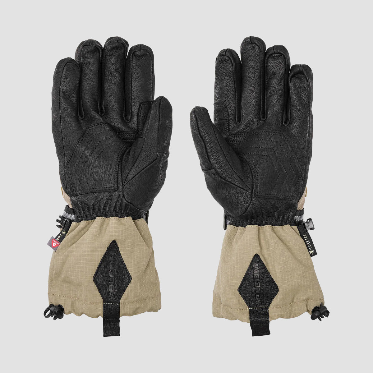 Volcom 91 Gore-Tex Snow Gloves Chestnut Brown