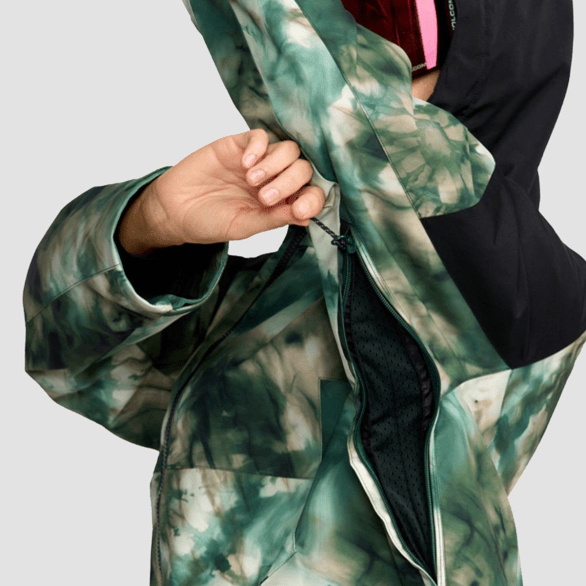 Volcom Agate Ins 10K Snow Jacket Green - Womens