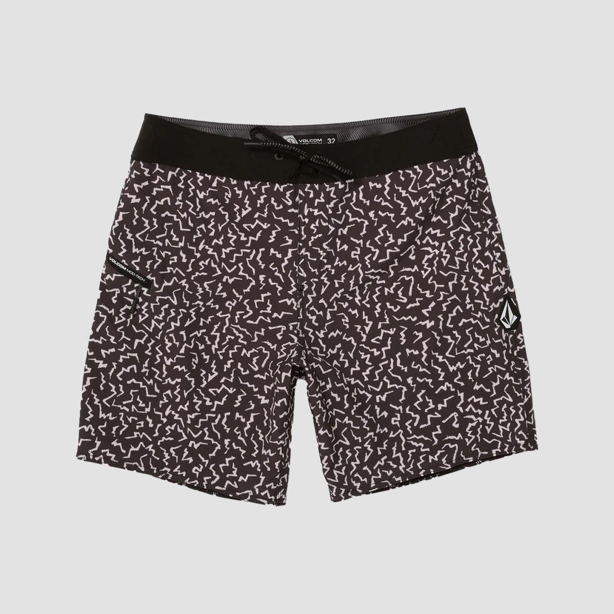 Volcom Asphalt Beach Mod-Tech 18" Boardshorts Black