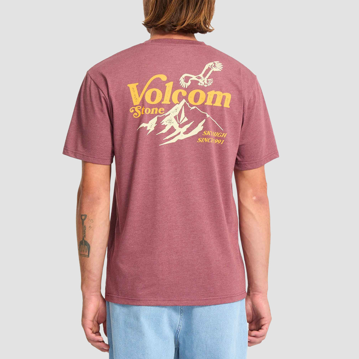 Volcom Back Country T-Shirt Merlot
