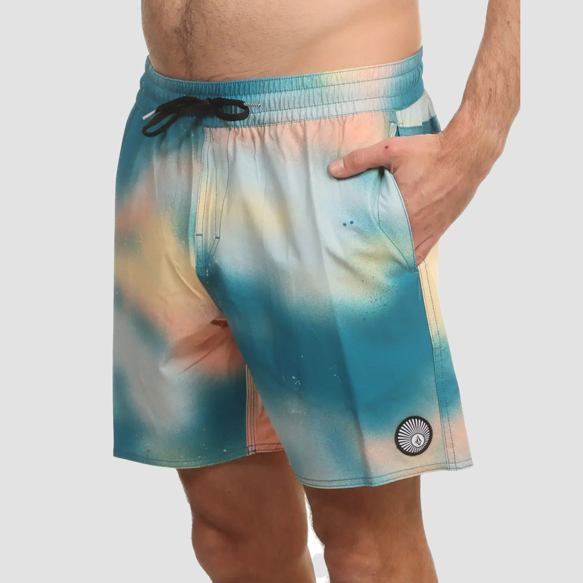 Volcom Baffle Trunk 17" Boardshorts Salmon