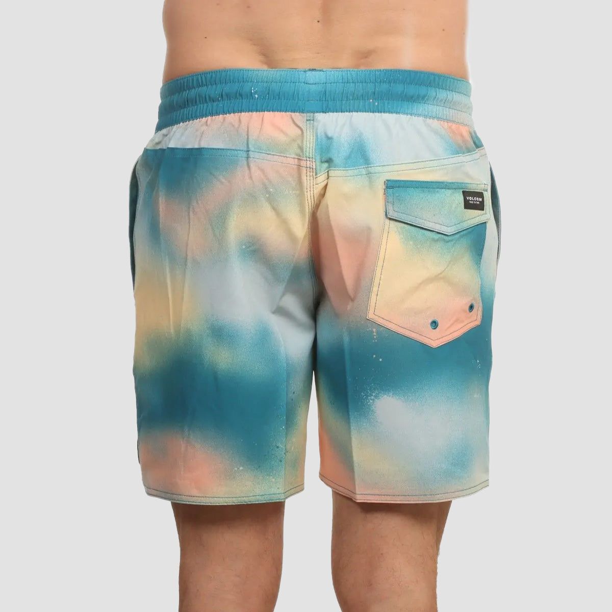 Volcom Baffle Trunk 17" Boardshorts Salmon