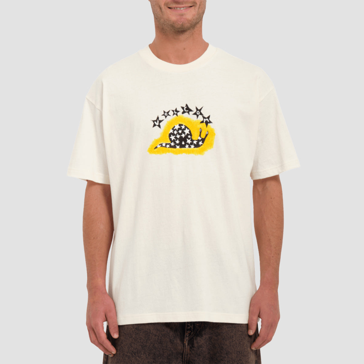 Volcom Balislow Lse T-Shirt Dirty White