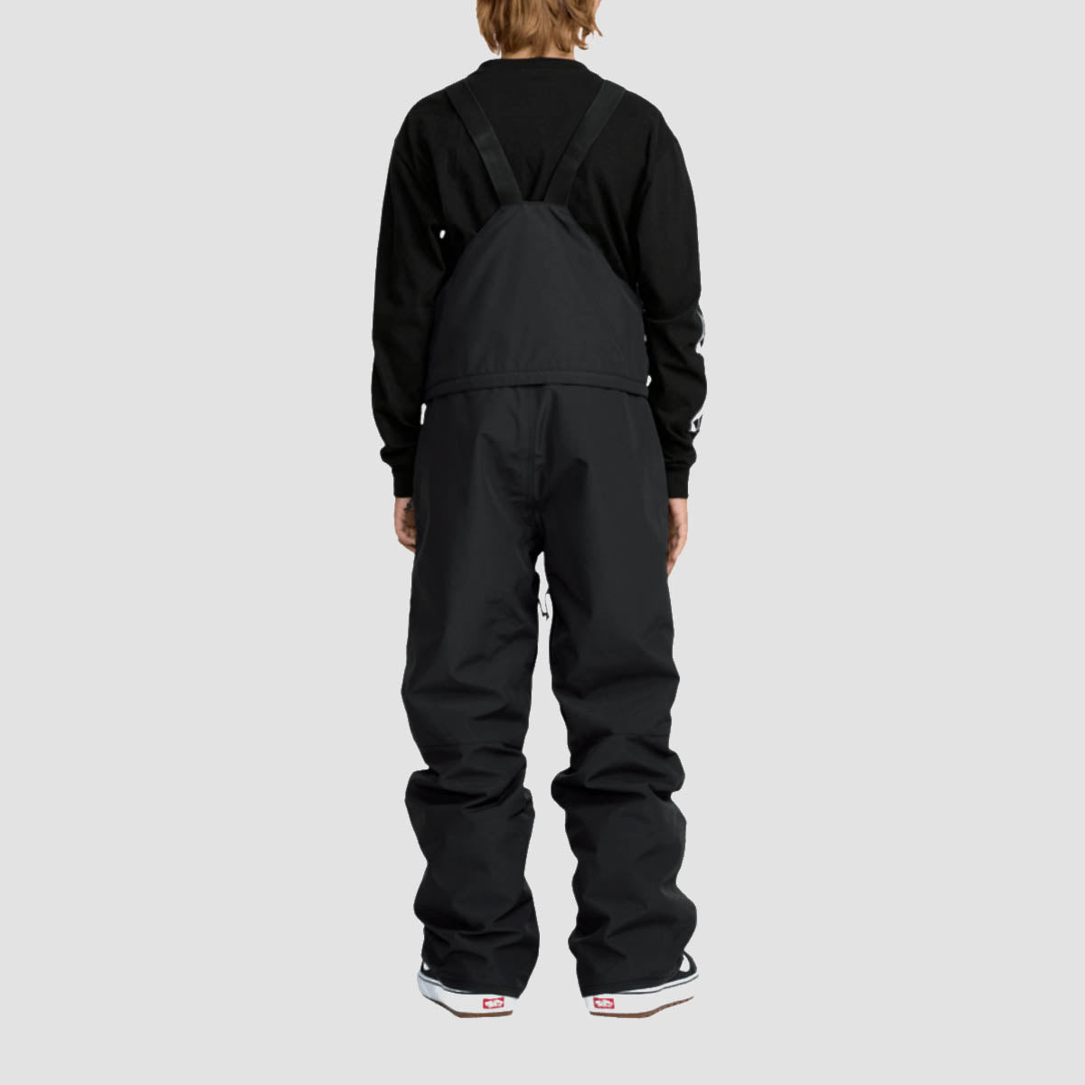 Volcom Barkley Ins 10K Bib Overall Snow Pants Black - Kids