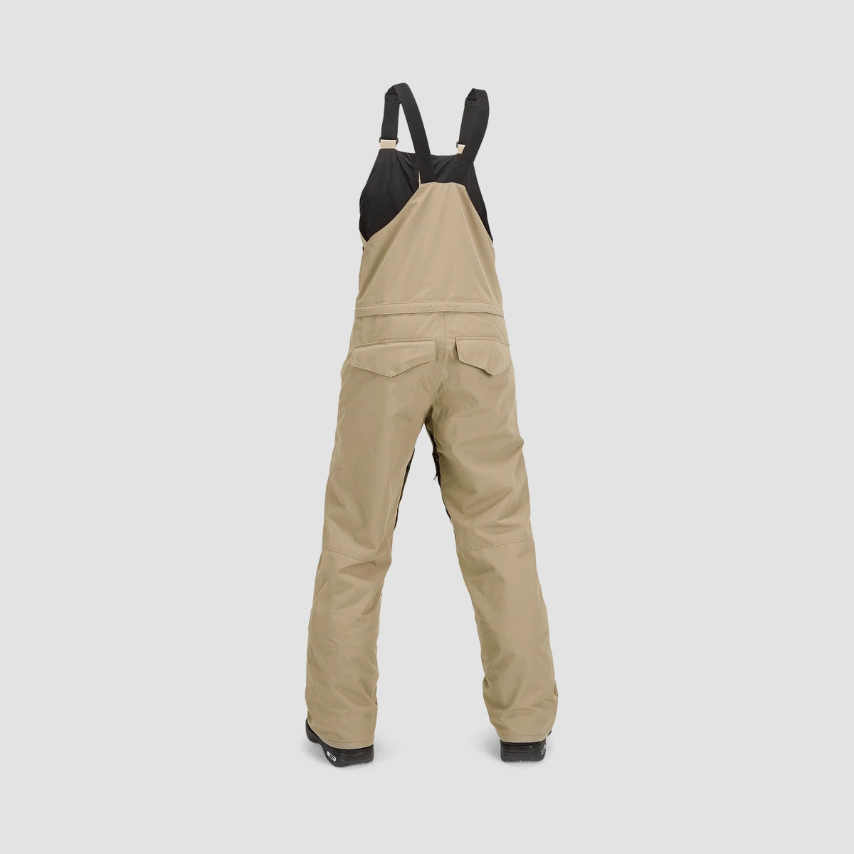 Volcom Barkley Ins Bib Overall Snow Pants Dark Khaki - Kids