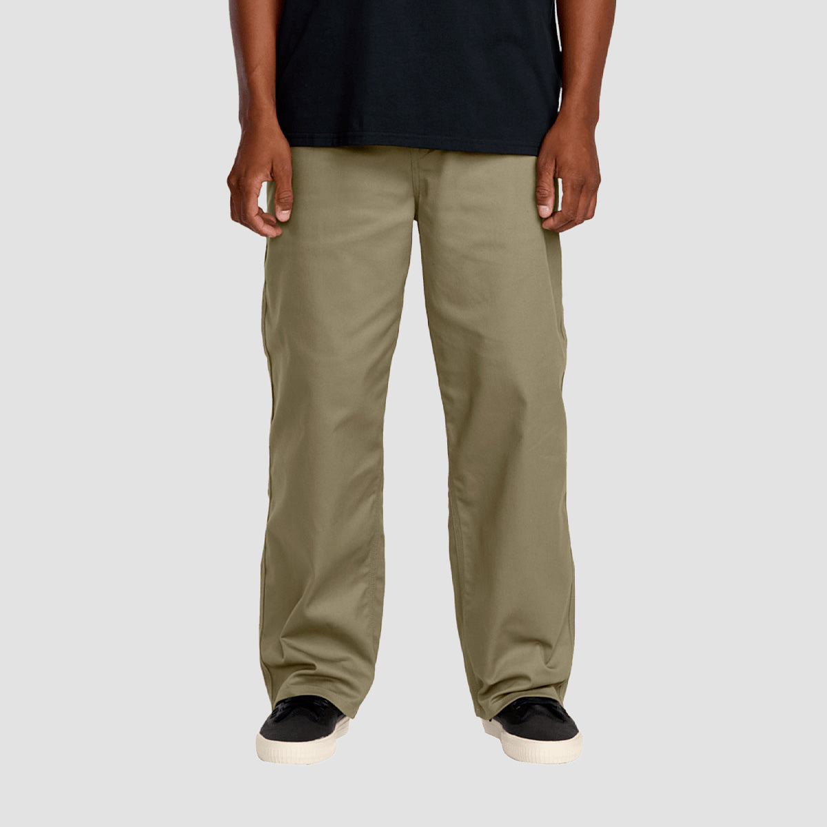 Volcom Billow Loose Fit Chino Pants Brindle