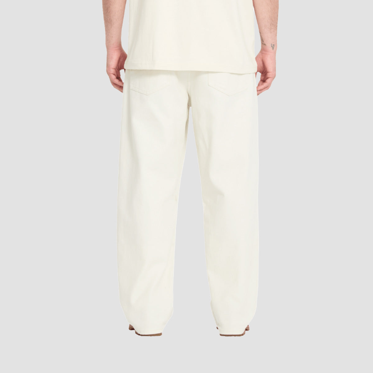 Volcom Billow Loose Fit Jeans Dirty White