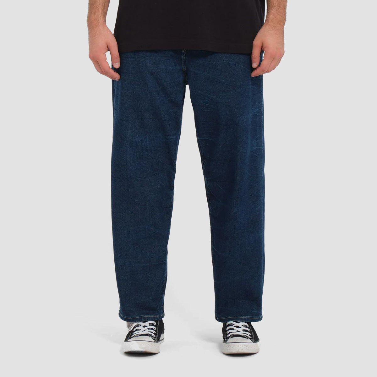 Volcom Billow Tapered Jeans Light Blue Acid