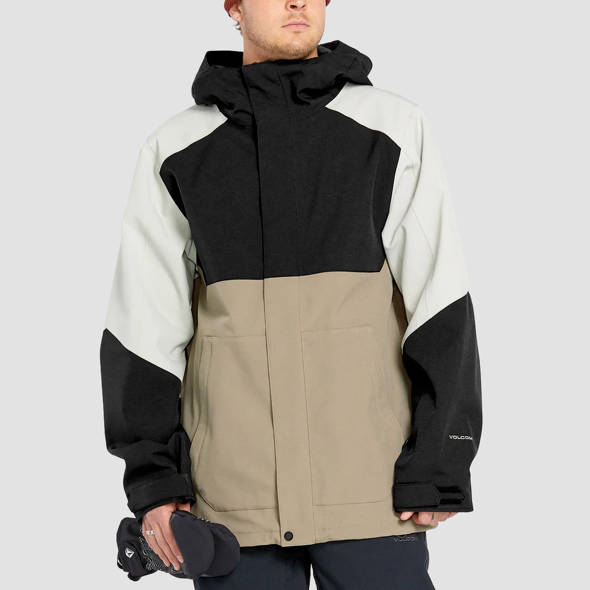 Volcom Brighton 15K Full Zip Snow Jacket Chestnut Brown