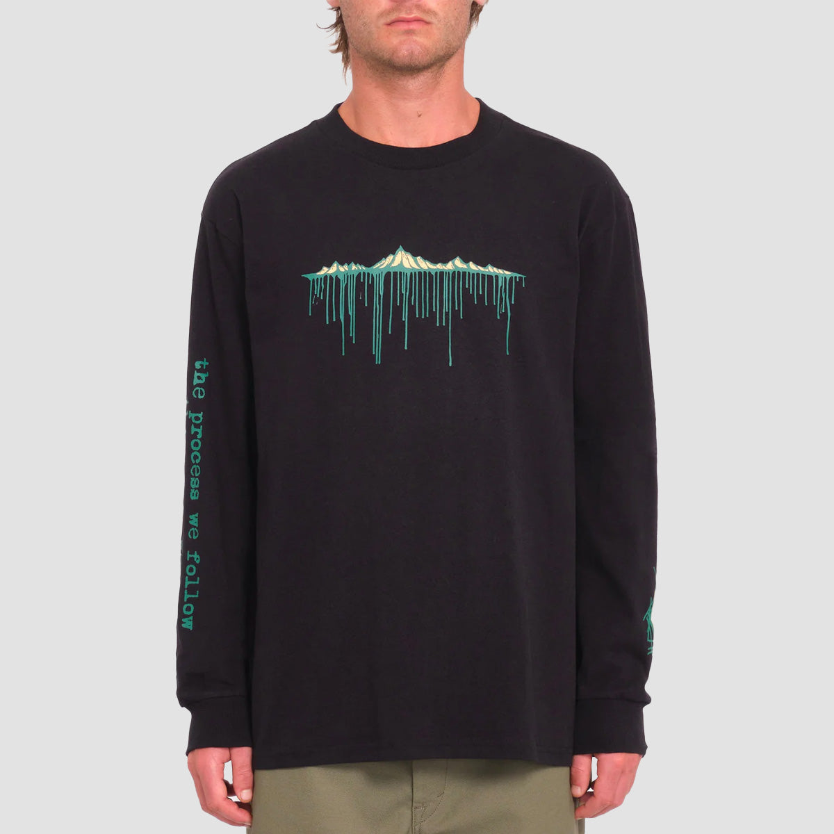 Volcom Bryan Iguchi Longsleeve T-Shirt Black