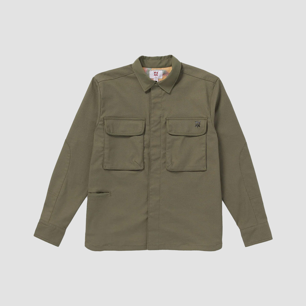 Volcom Bryan Iguchi Longsleeve Work Shirt Wintermoss