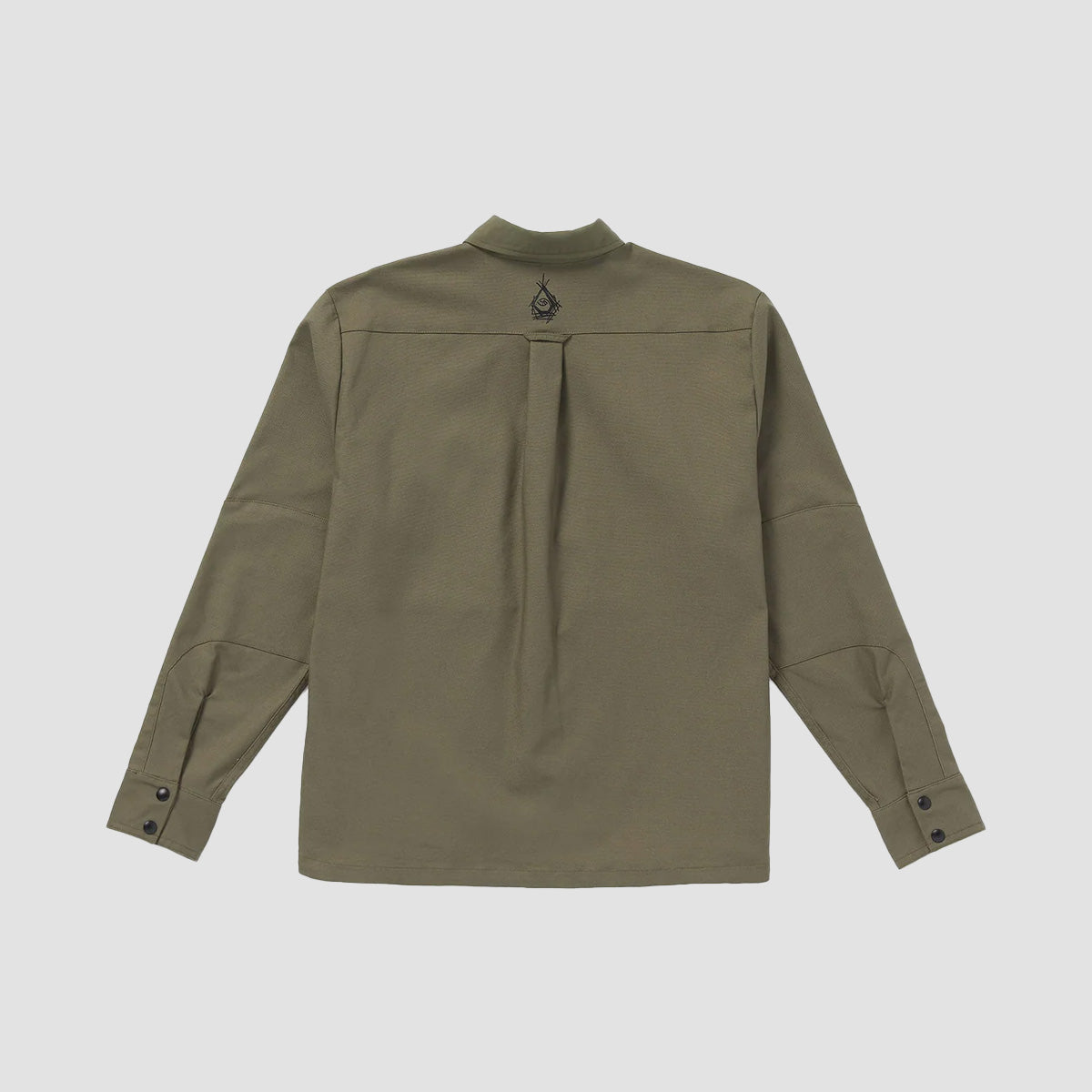 Volcom Bryan Iguchi Longsleeve Work Shirt Wintermoss