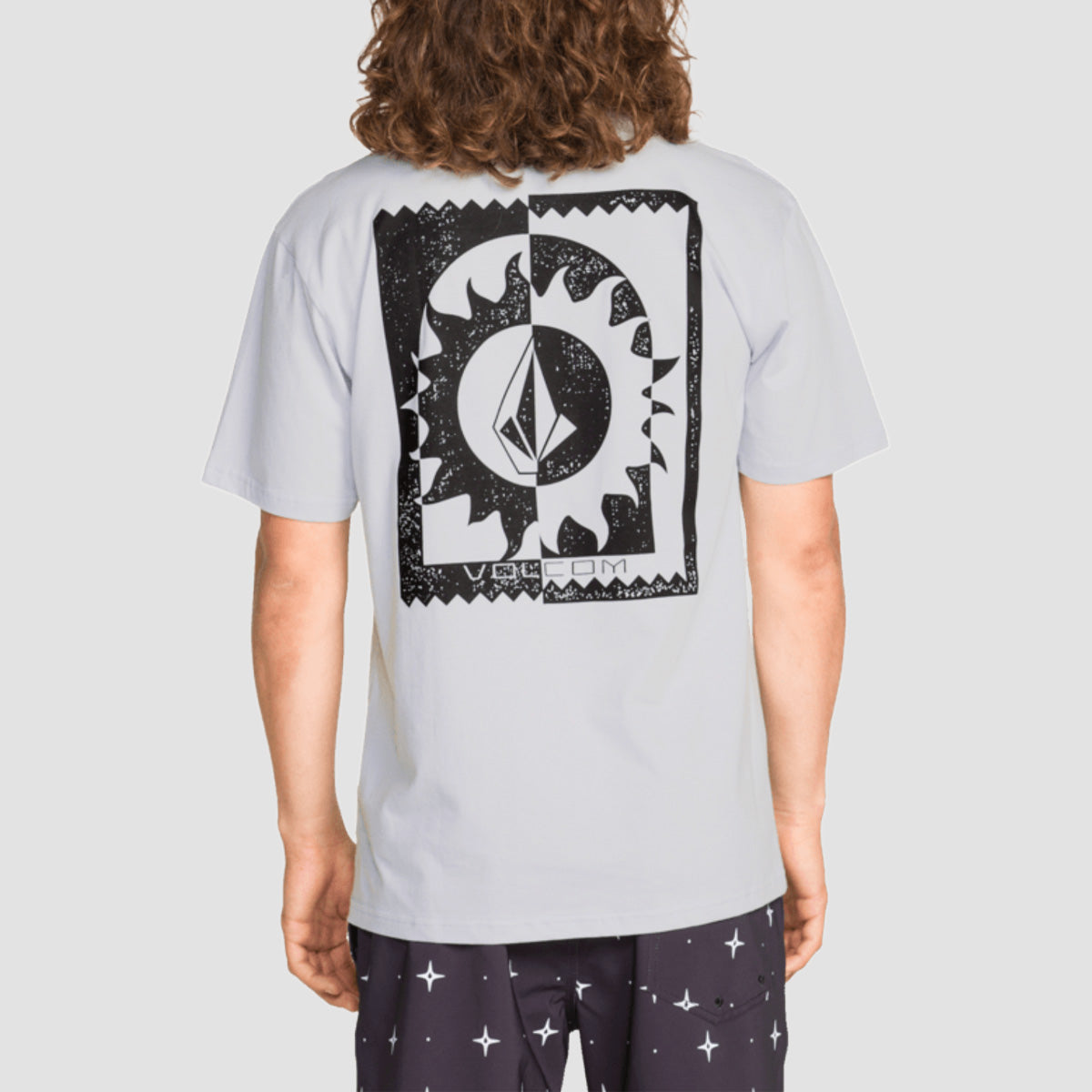 Volcom Burner T-Shirt Light Blue Acid