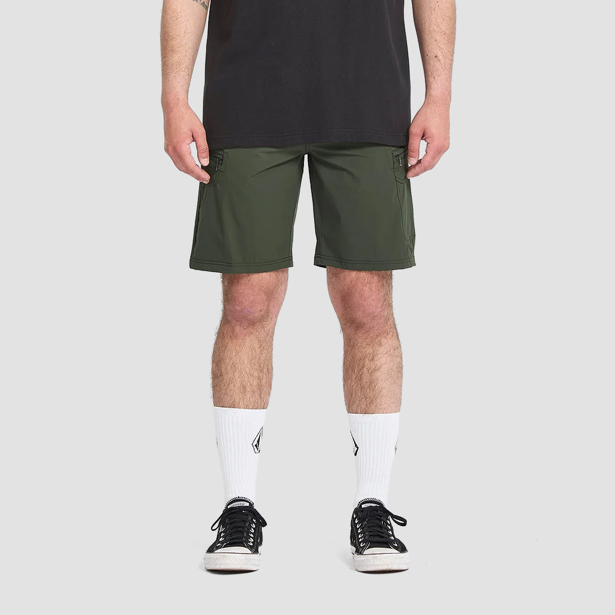 Volcom Cashed In Cargo Hybrid 20" Boardshorts Squadron Green