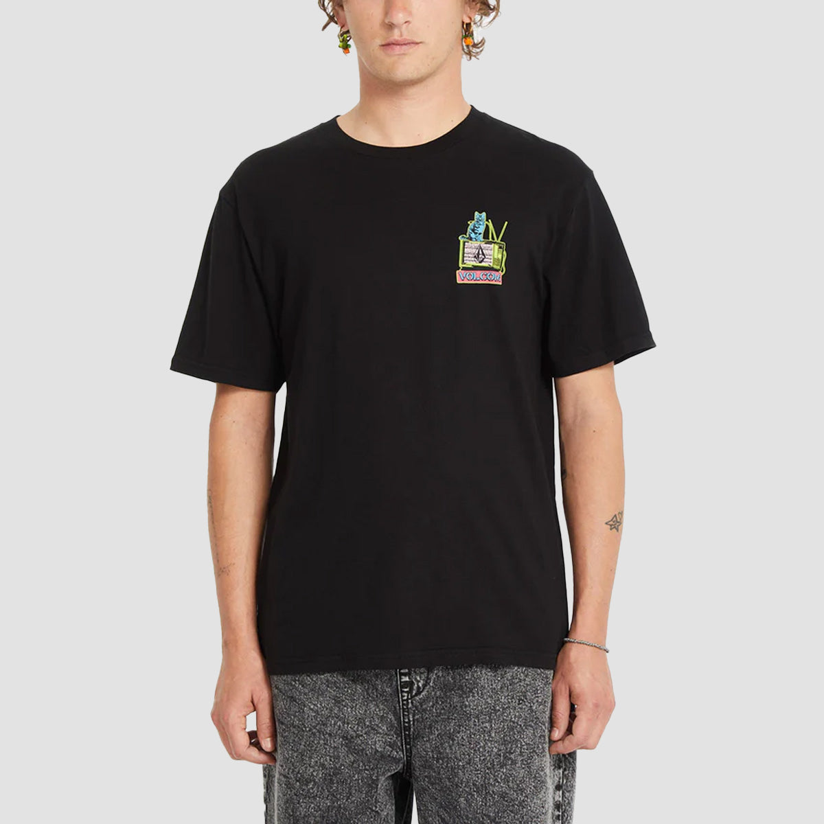 Volcom CatV T-Shirt Black