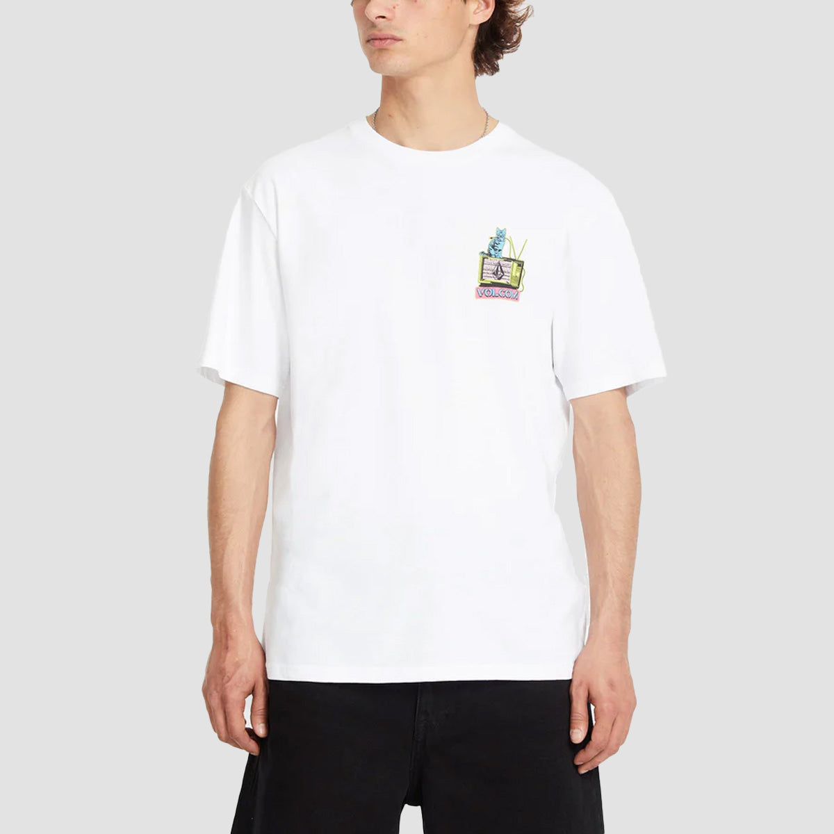 Volcom CatV T-Shirt White