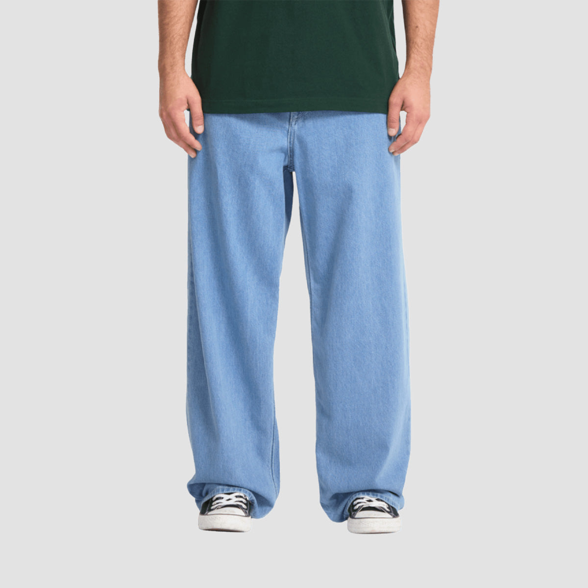 Volcom Chillow Super Loose Fit Jeans Camper Blue