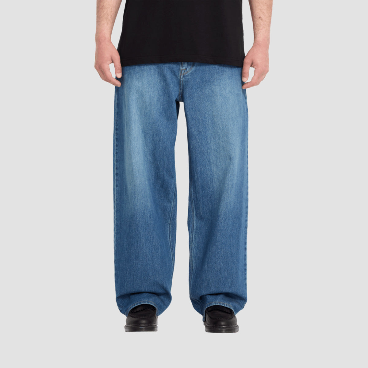 Volcom Chillow Super Loose Fit Jeans Park Blue