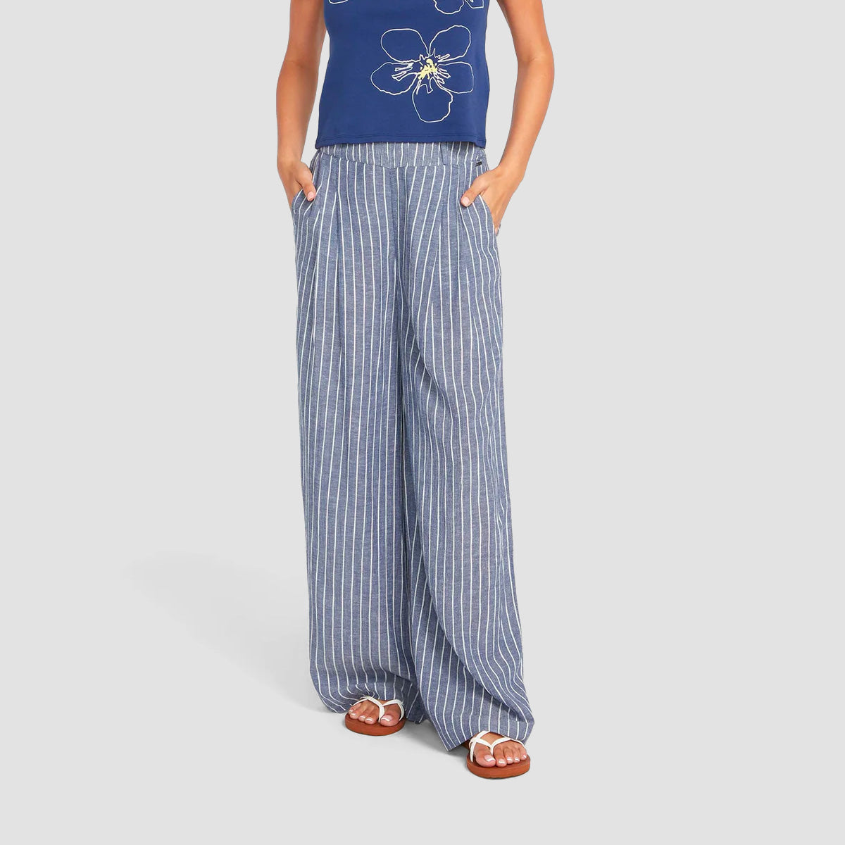 Volcom Coco Ho Trouser Pants Navy - Womens