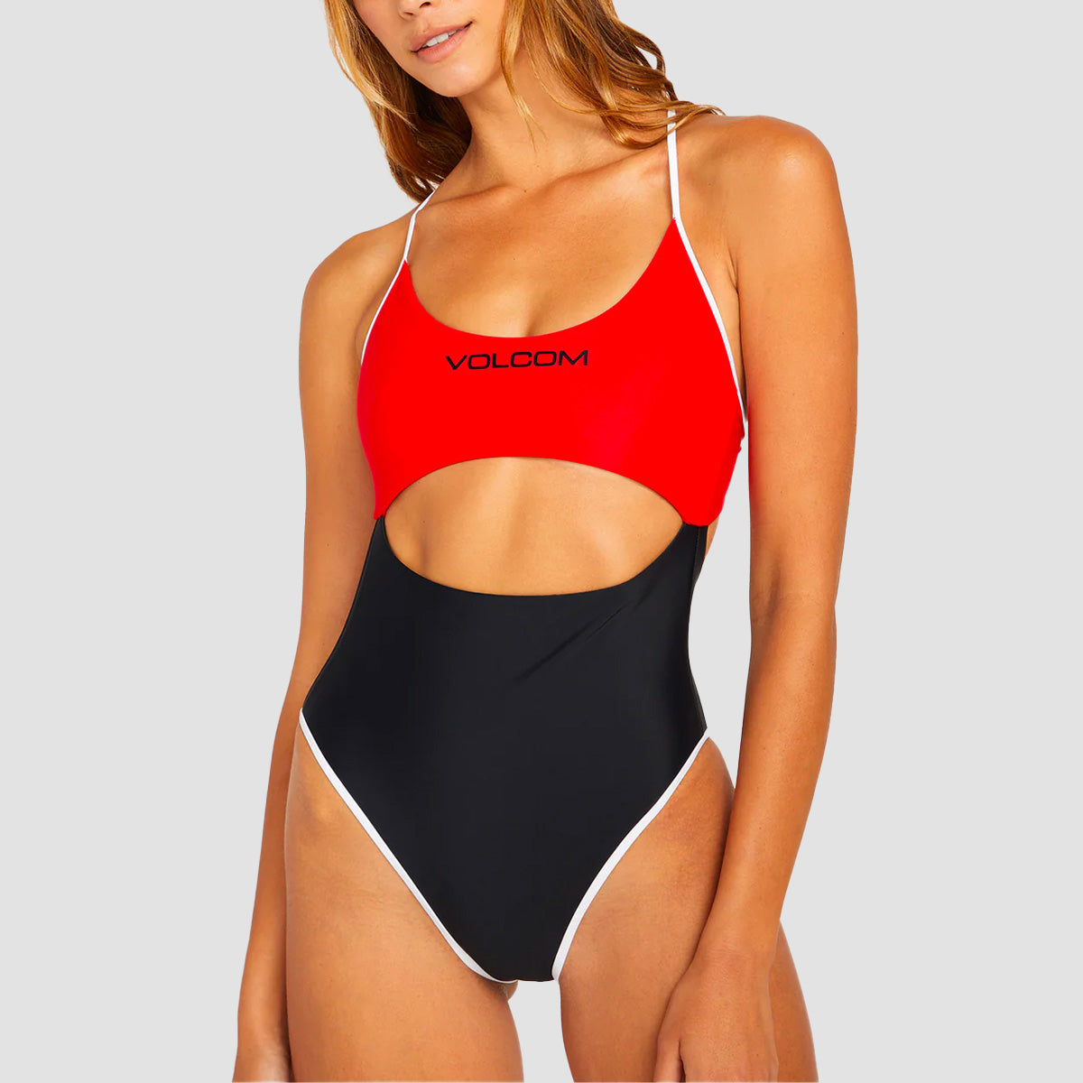 Volcom Coco One-Piece Swimsuit Black - Womens