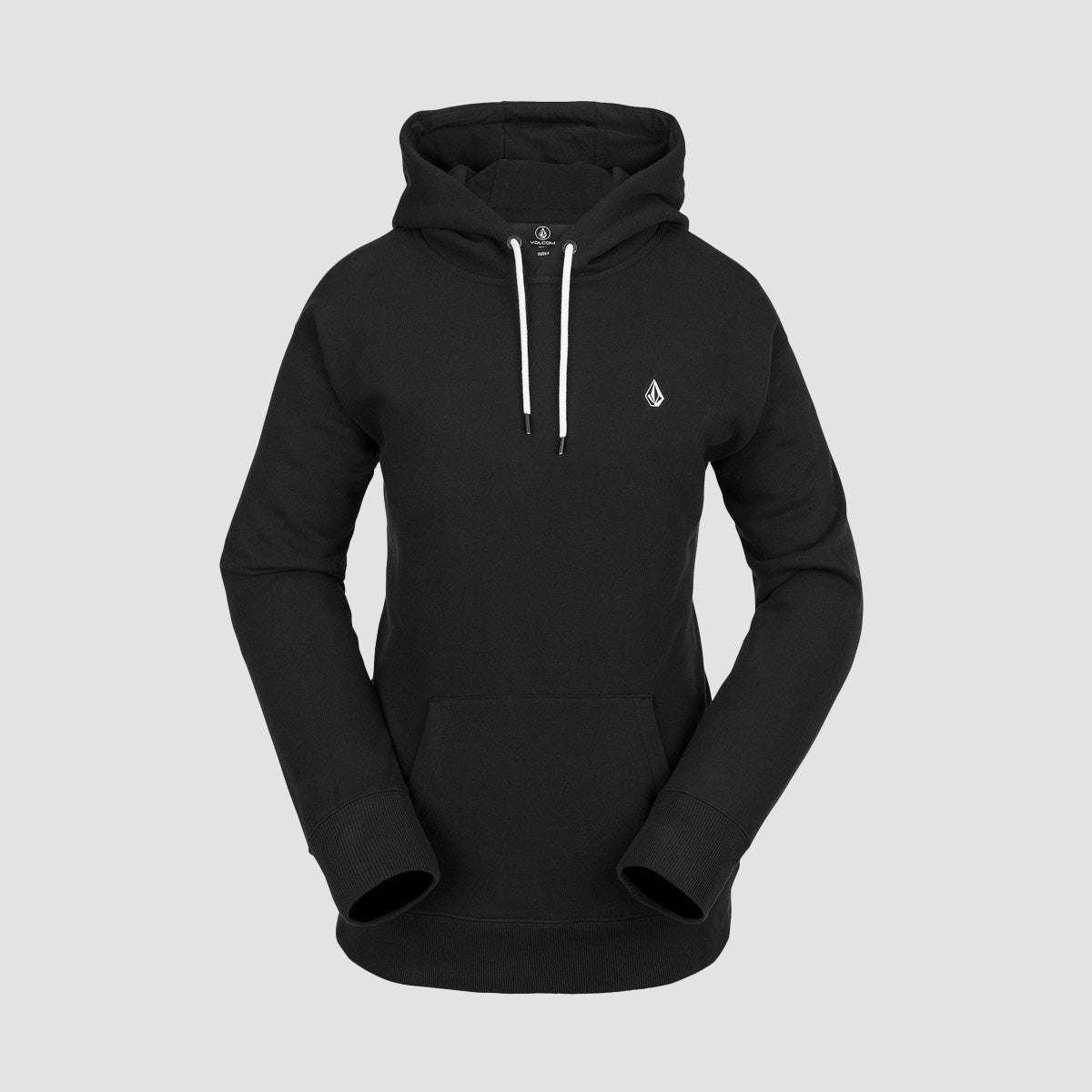 Volcom Costus Pullover Hoodie Black - Womens