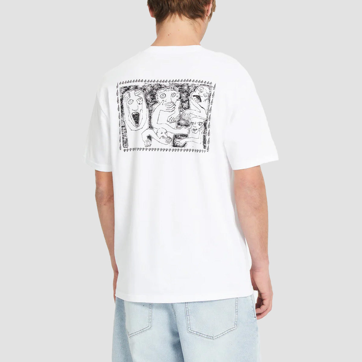 Volcom Crazybal T-Shirt White